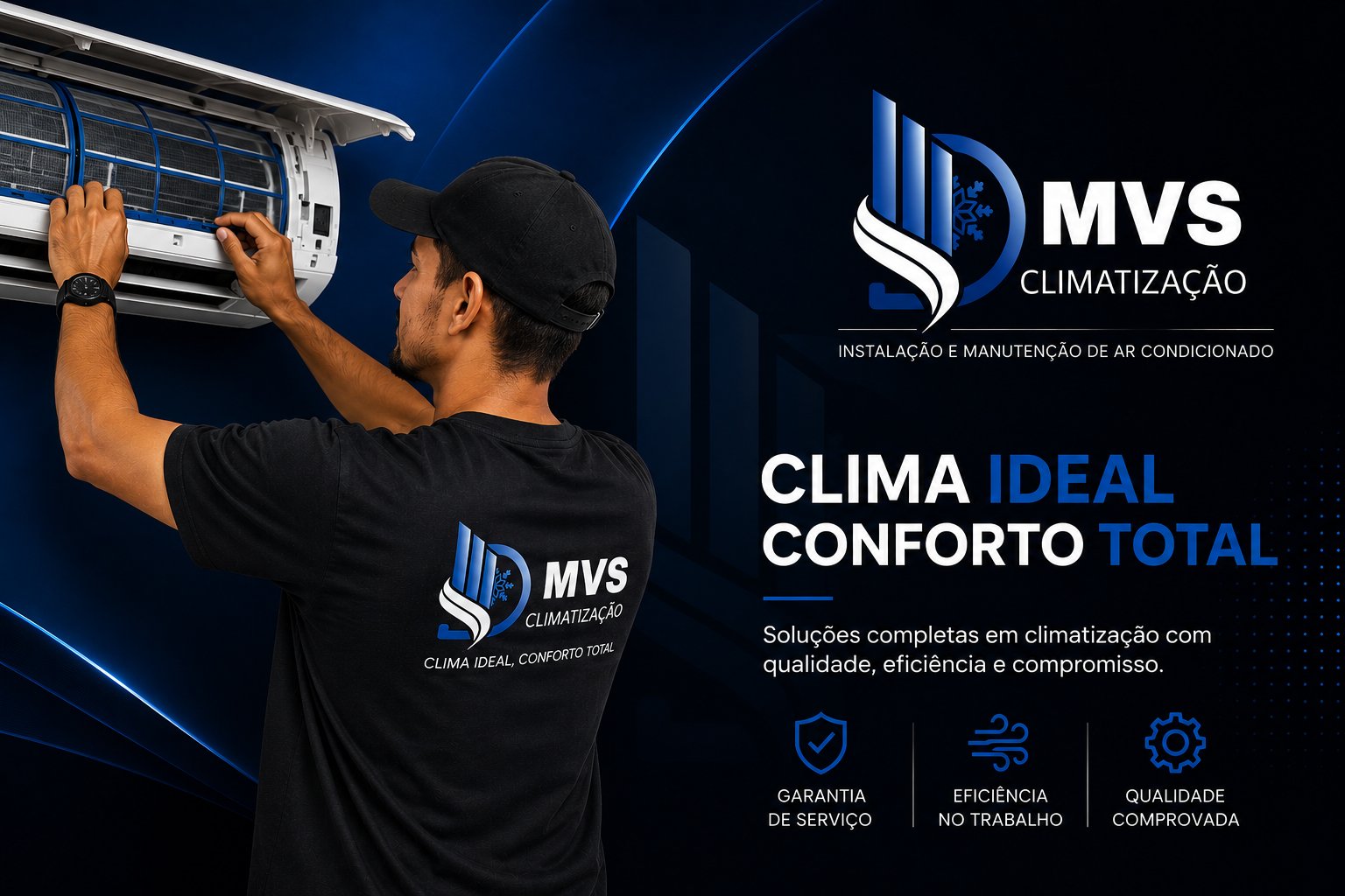 MVS Climatização - Clima ideal, conforto total
